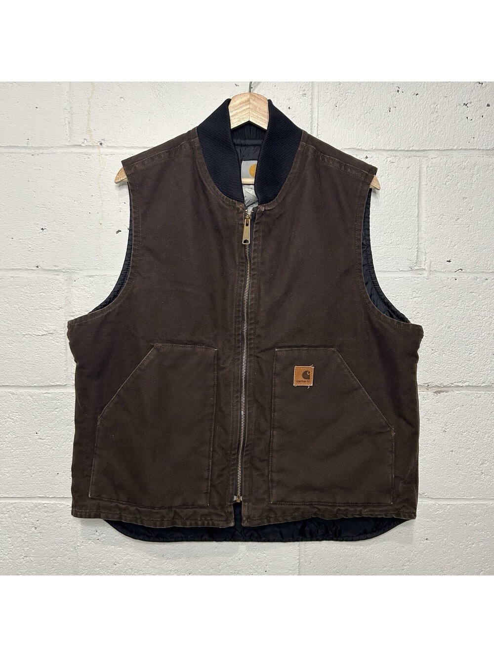 Vintage Carhartt Quilted Artic Vest “Dark Brown”